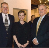 Willian Rojas, María González y Rafael Carrillo.