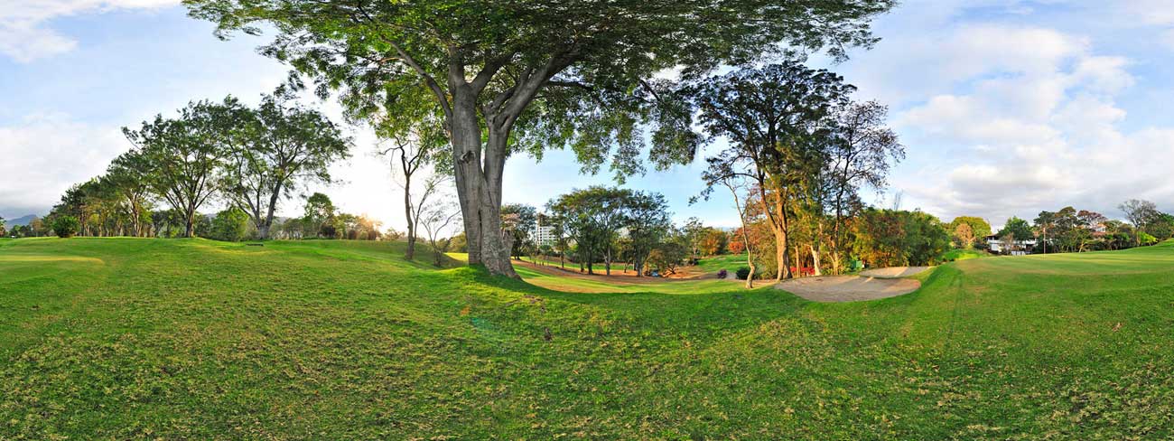 Golf, Hoyo 1 : Áreas Deportivas