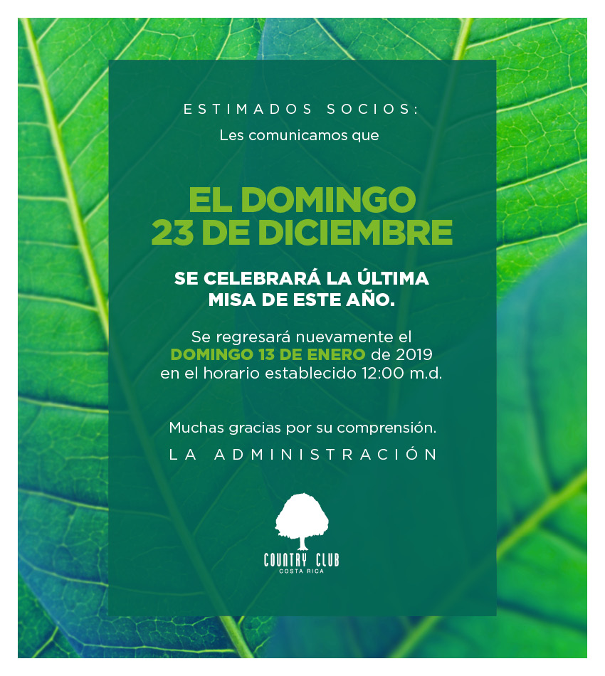 INFOHorarioNavidenoMisa